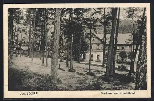 AK Jonsdorf, Kurhaus zur Gondelfahrt