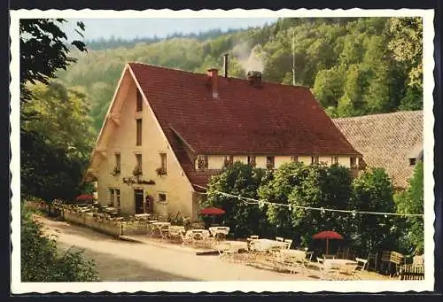 AK Neustadt /Schwarzwald, Schwarzwald-Gasthof und Pension Schattenmühle