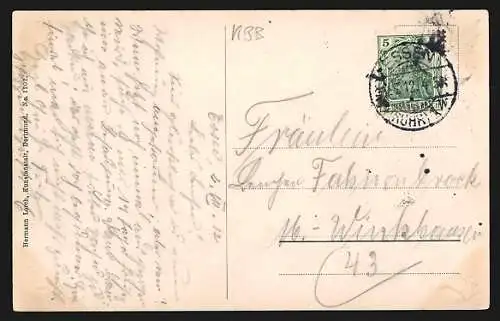 AK Essen /Ruhr, Rosenplatz am Stadtgarten