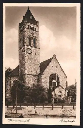 AK Weinheim a. d. B., Peterskirche