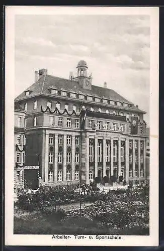 AK Leipzig, Arbeiter- Turn- und Sport-Schule