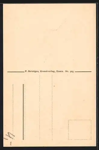 AK Essen, Börse mit Strassenpartie