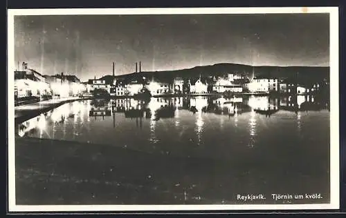 AK Reykjavík, Tjörnin um kvöld