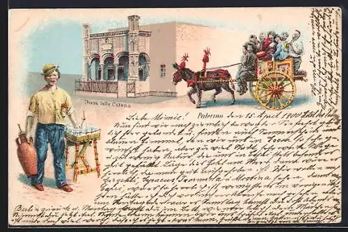 Lithographie Palermo, Chiesa della Catena