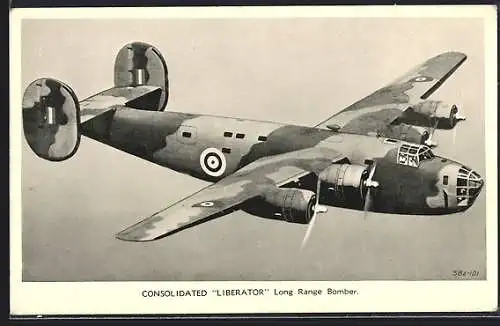 AK Flugzeug Consolidated Liberator, Long Range Bomber