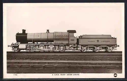 AK GWR Heavy Goods Engine No. 2840, englische Eisenbahn