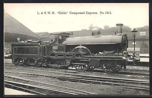 AK L & NWR Celtic Compound Express No. 1311, englische Eisenbahn