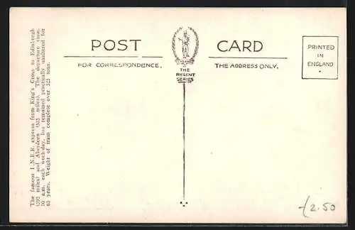 AK Flying Scotsman, englische Eisenbahn