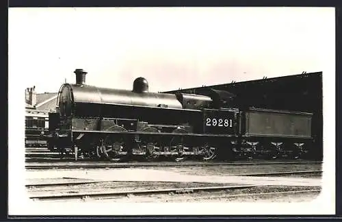 Foto-AK Dampflokomotive No. 29281 LMS, englische Eisenbahn