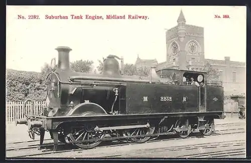 AK Suburban Tank Engine, Midland Railway No. 2232, englische Eisenbahn