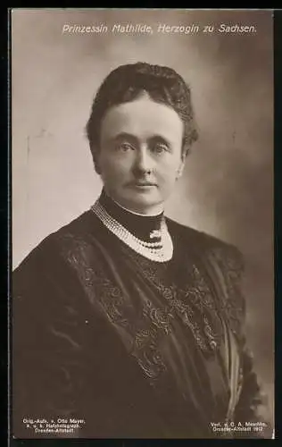 AK Prinzessin Mathilde, Herzogin zu Sachsen