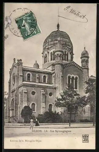 AK Dijon, La Synagogue, Synagoge