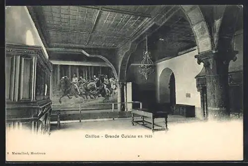 AK Chillon, Grande Cuisine en 1439