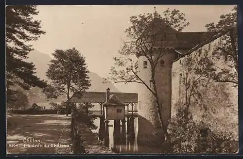 AK Chillon, L`entrée du Chateau