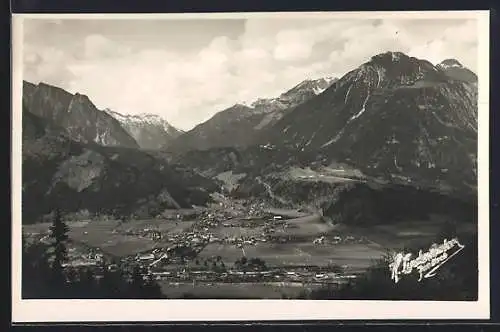 AK Jenbach, Teilansicht mit Bergen