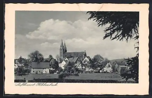 AK Hilchenbach, Dorfansicht mit Kirche