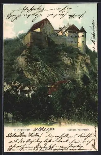 AK Heidenheim / Brenz, Schloss Hellenstein