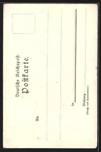 Künstler-AK Carl Biese: Allerheiligen, Klosterruine