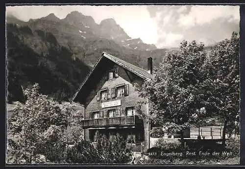 AK Engelberg, Restaurant Ende der Welt, Inh. Fam. O. Infanger