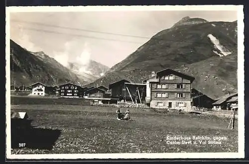 AK Sedrun, Kinderhaus Reichlin gegen Cuolm-Devi und Val Strims