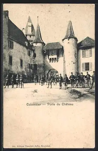AK Colombier, Porte du Château