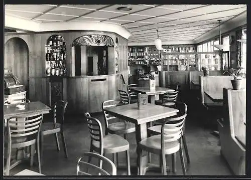 AK Altdorf, Cafe-Conditorei v. Danioth, Innenansicht
