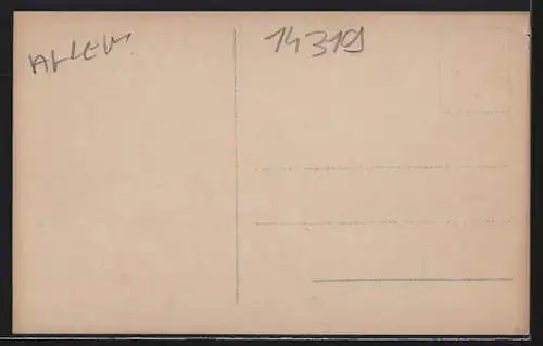 AK Buchs, Totalansicht mit Bergblick aus der Vogelschau