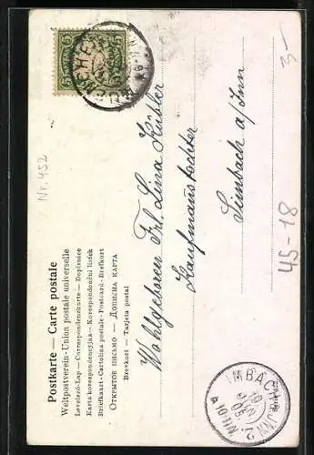 AK Mädchen beim rudern