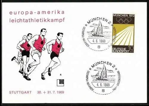 AK Stuttgart, Europa-Amerika Leichtathletikkampf 1969