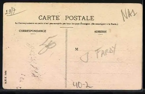 AK Hässliche Frau und Polizist, frauenfeindlicher Humor