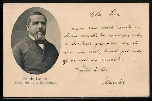 AK Président de la République Emile Loubet
