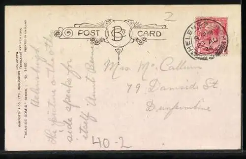 AK Frau inmitten von Eseln, frauenfeindlicher Humor