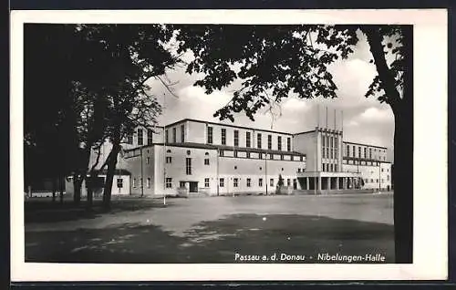 AK Passau /Donau, Die Nibelungen-Halle