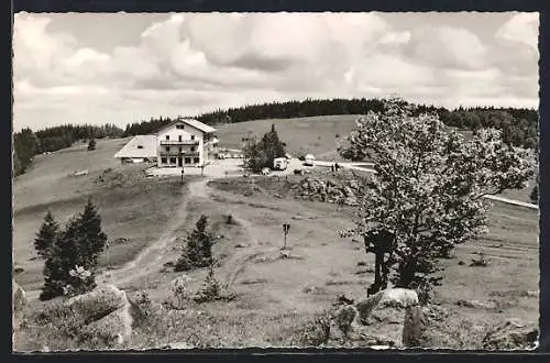 AK St. Peter /Schwarzwald, Berghotel Kandel mit Umgebung