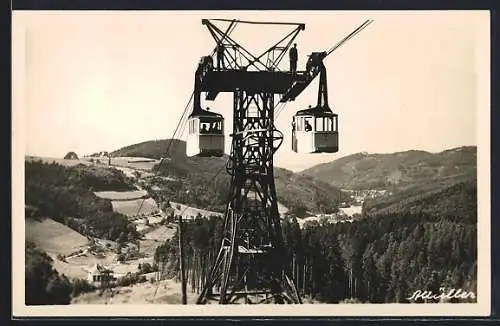 AK Freiburg i. Br., Seilschwebebahn a. d. Schauinsland