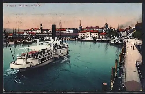 AK Konstanz, Hafenpartie mit Mole
