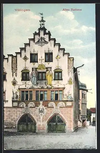 AK Villingen / Baden, Altes Rathaus