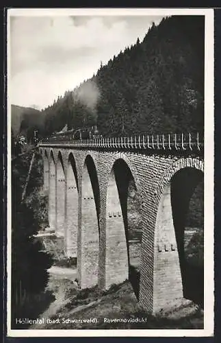 AK Höllental / Schwarzwald, Ravennaviadukt