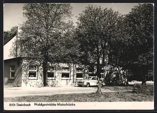 AK Steinbach / Moritzburg, Waldgaststätte Mistschänke