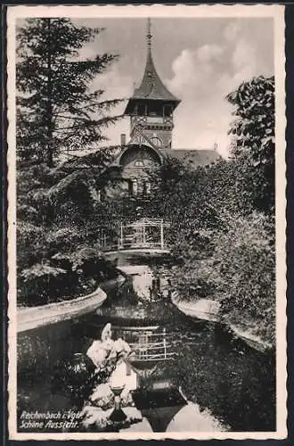 AK Reichenbach / Vogtland, Gaststätte Schöne Aussicht
