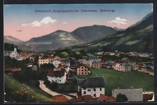 AK Schwarzach /Pongau, Totalansicht