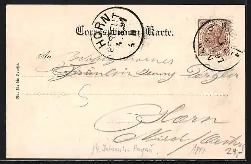 AK St. Johann i. Pongau, Ortspartie mit Kirche, Liechtenstein-Klamm