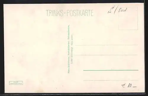 AK Lofer, Teilansicht mit Reitersteinberg