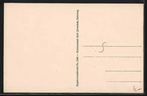 AK Krimml /Pinzgau, Der Kirchplatz