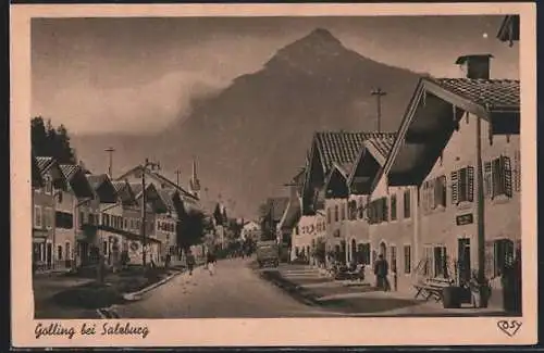 AK Golling bei Salzburg, Ortspartie