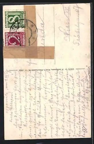 AK Opponitz, Ortschaft von oben