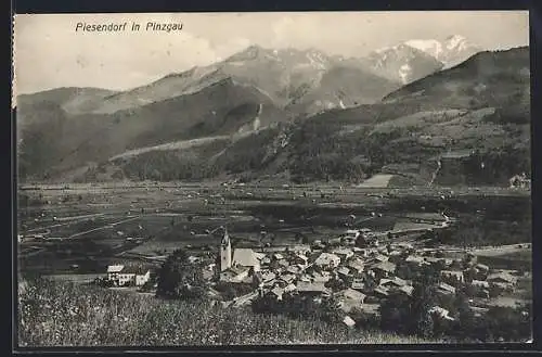 AK Piesendorf im Pinzgau, Teilansicht mit Kirche