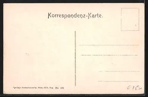 AK Wien, Reisnerstrasse Ecke Rennweg, Pferdekutsche