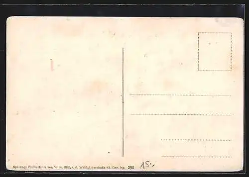 AK Wien, Boerhavegasse mit Rudolfs-Spital