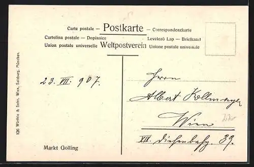 AK Golling, Blick in die Strasse